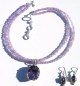 Double Strand Amethyst Rondels