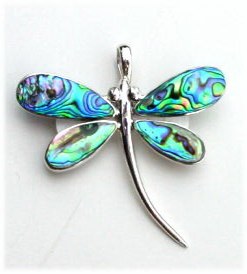 Mother of Pearl Dragon Fly Pendant.JPG P_MOPP92206            $49.00