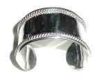 Sterling Silver Cuff Bracelet B_SSCB12107        $149.00
