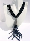 Black Crystal Quartz Necklace