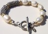 White Pearls and silver  B_PRLS323052     $85.00