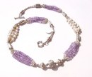Amethyst and Pearls Necklace