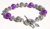 Purple Chalcedony Bracelet B_PUR3230520    $59.00