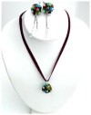 Glass Necklace Set.JPG N_GNS092406      $49.00