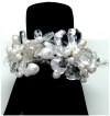 Rock Crystal and Pearls Bracelet