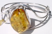 Amber Wire Bracelet