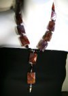 Manchurian agate necklace